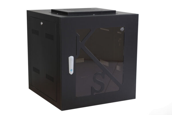 رک دیواری 12 یونیت با فن و پاور ماژول - تصویر 3