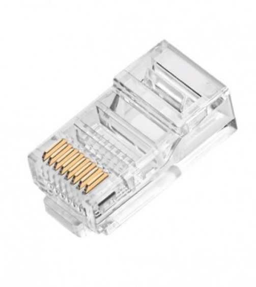 سوکت-شبکه-Cat6-Utp-پلاستیکی-RG45-برند-AMP